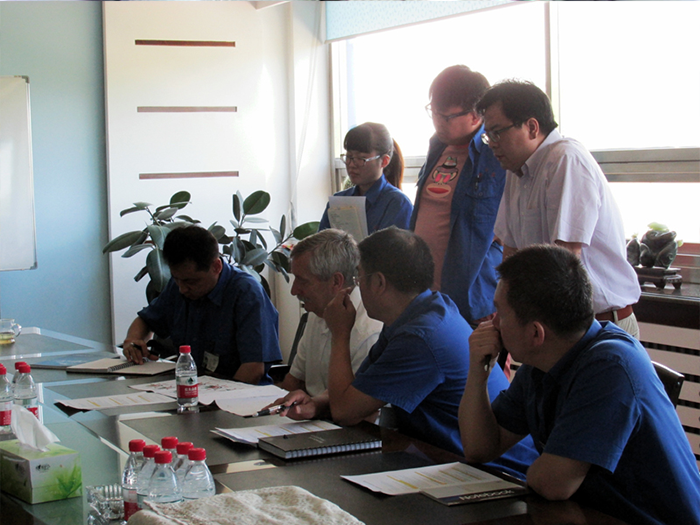 澳大利亞客戶參觀考察